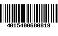 Código de Barras 4015400680819