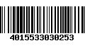 Código de Barras 4015533030253