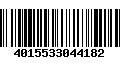 Código de Barras 4015533044182