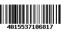 Código de Barras 4015537106817