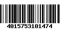 Código de Barras 4015753101474