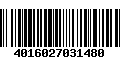 Código de Barras 4016027031480