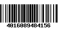 Código de Barras 4016089484156