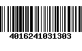 Código de Barras 4016241031303