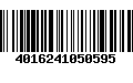 Código de Barras 4016241050595