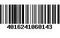 Código de Barras 4016241060143