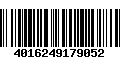 Código de Barras 4016249179052