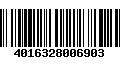 Código de Barras 4016328006903