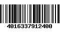 Código de Barras 4016337912400