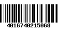 Código de Barras 4016740215068