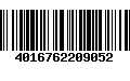 Código de Barras 4016762209052