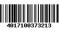 Código de Barras 4017100373213