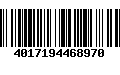 Código de Barras 4017194468970