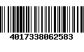 Código de Barras 4017338062583