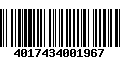 Código de Barras 4017434001967