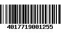 Código de Barras 4017719001255