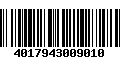 Código de Barras 4017943009010