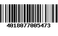 Código de Barras 4018077005473