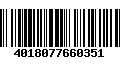 Código de Barras 4018077660351