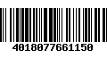 Código de Barras 4018077661150