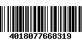 Código de Barras 4018077668319