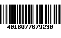 Código de Barras 4018077679230