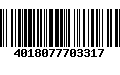 Código de Barras 4018077703317