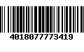 Código de Barras 4018077773419