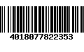 Código de Barras 4018077822353