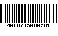 Código de Barras 4018715000501