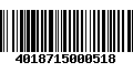 Código de Barras 4018715000518