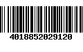 Código de Barras 4018852029120