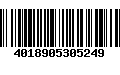 Código de Barras 4018905305249