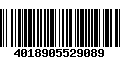 Código de Barras 4018905529089