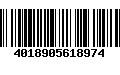 Código de Barras 4018905618974