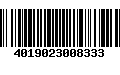 Código de Barras 4019023008333