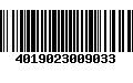 Código de Barras 4019023009033