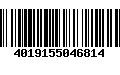 Código de Barras 4019155046814