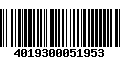 Código de Barras 4019300051953