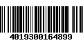 Código de Barras 4019300164899