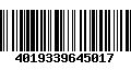 Código de Barras 4019339645017