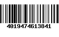 Código de Barras 4019474613841