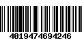 Código de Barras 4019474694246