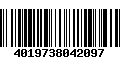 Código de Barras 4019738042097