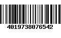 Código de Barras 4019738076542