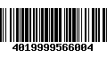 Código de Barras 4019999566004