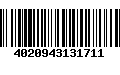 Código de Barras 4020943131711