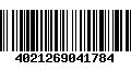 Código de Barras 4021269041784