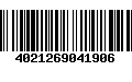 Código de Barras 4021269041906