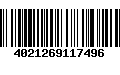 Código de Barras 4021269117496